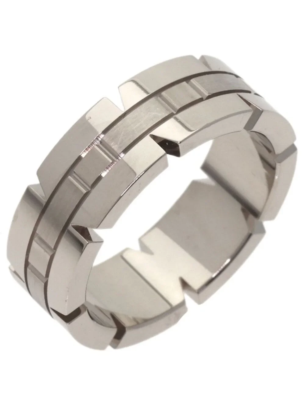 Cartier Tank Francaise 50 Ring 18K White Gold